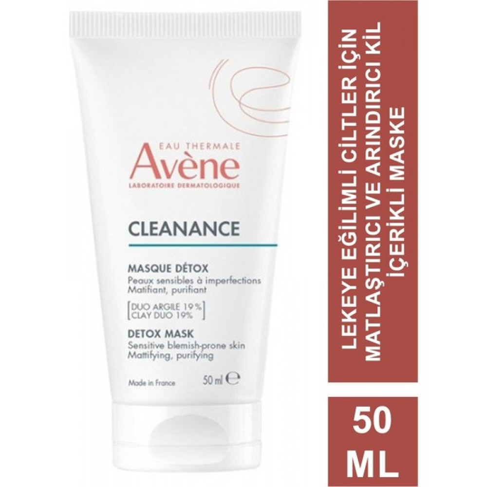Avene Cleanance Detox Mask 50 ml Akne ve Sivilce Bakımı Fiyatı