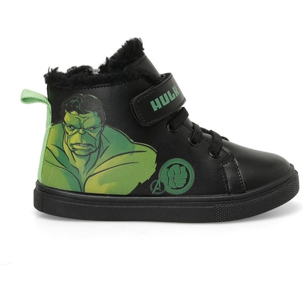Avengers HUBBA.P3PR Siyah Erkek Çocuk High Sneaker Erkek Ayakkabıları Fiyatı