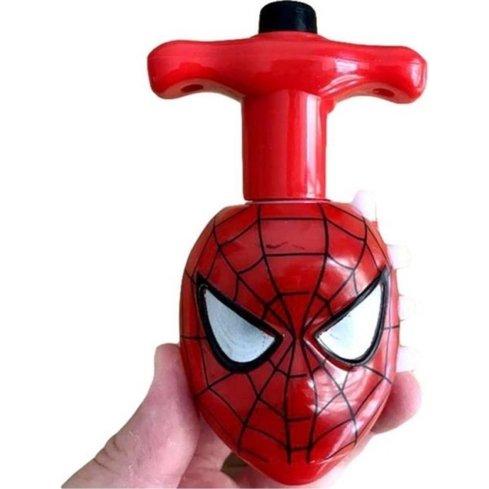 Avengers Oyuncak Spiderman Işıklı Müzikli Topaç Çek Bırak At Dönence Topaç - 08 Kırmızı Oyuncak Fiyatı