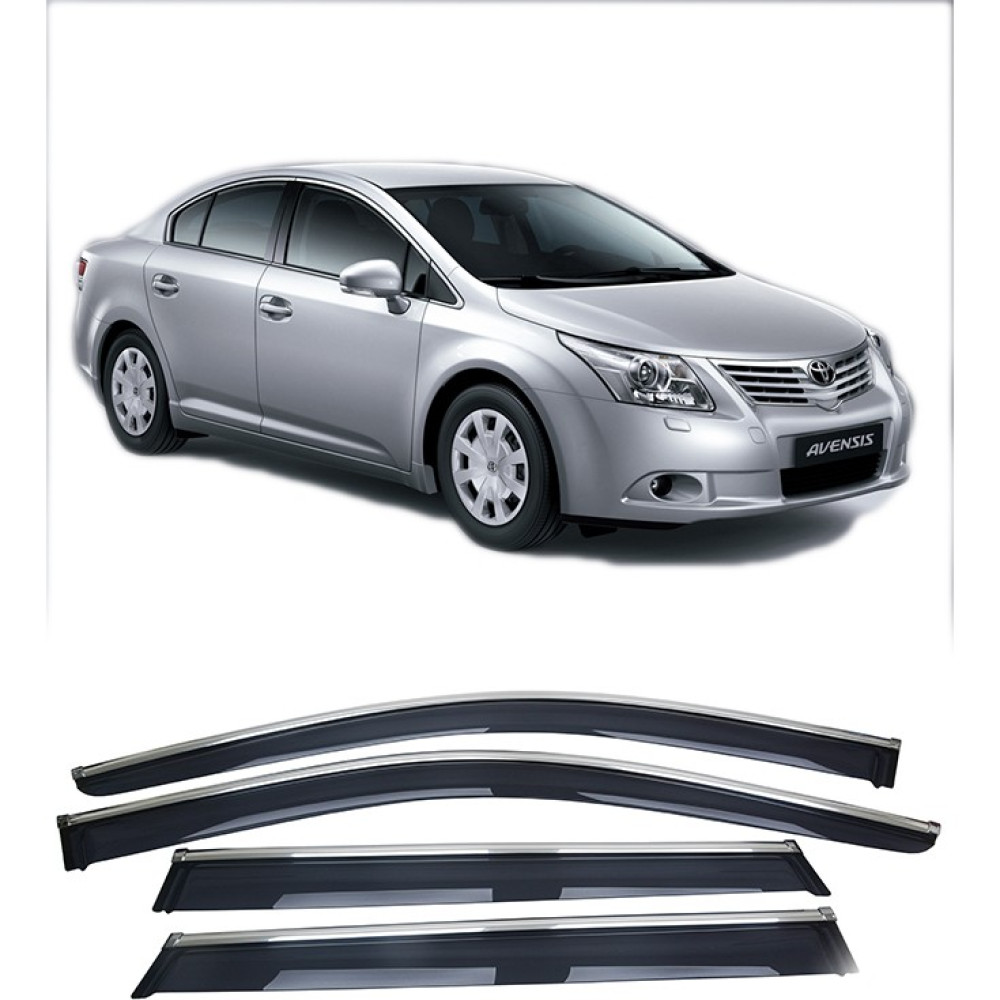 Avensis 2009-2016 Kromlu Cam Rüzgarlığı Oto Rüzgarlıkları Fiyatı