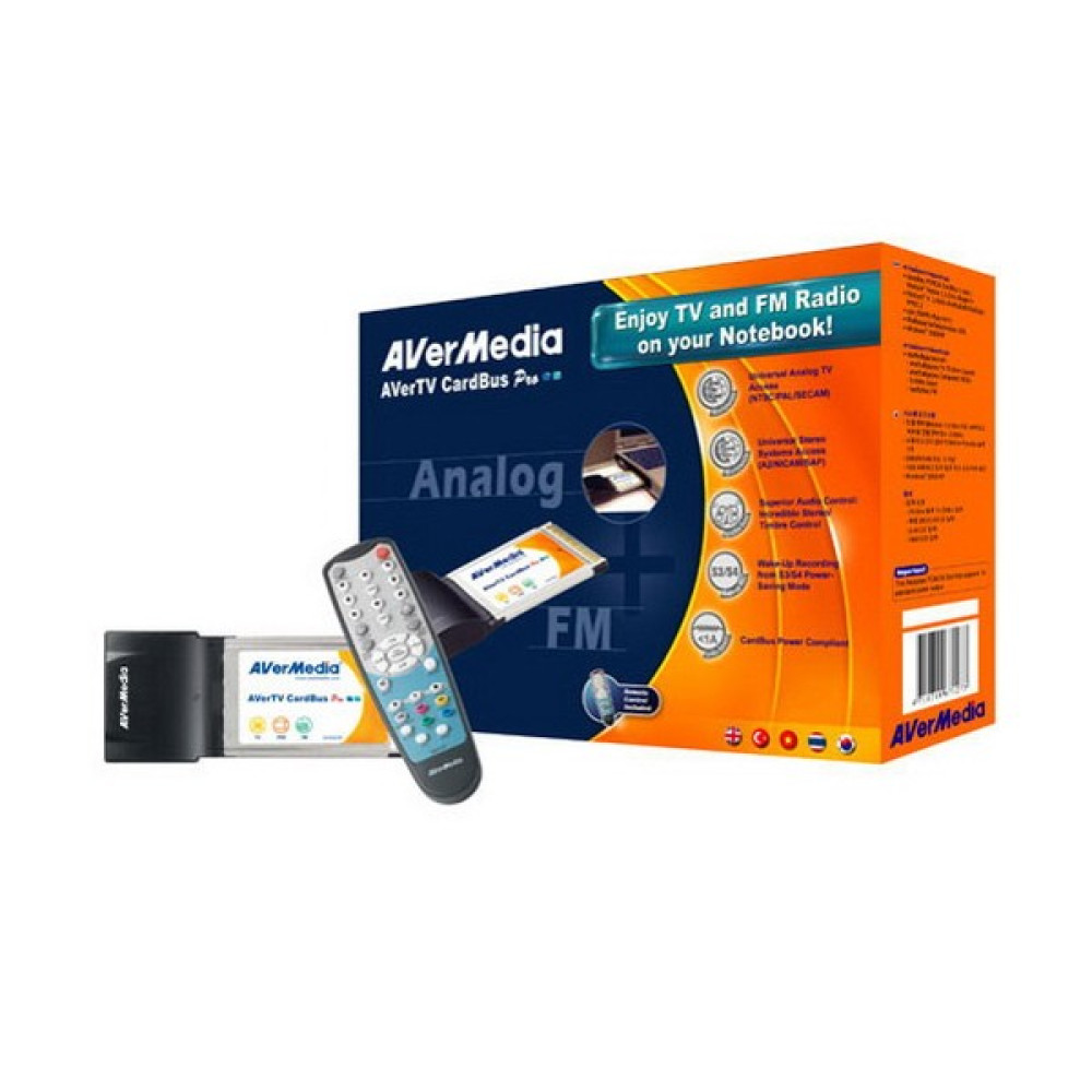 Avermedıa Cardbus Pro Analog Fm Radyo Pcmcı Notebook Tv Kartı Modem Fiyatı
