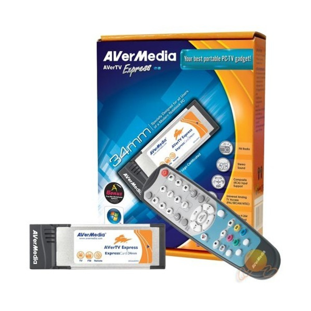 Avermedia Express Tv Kartı Analog Pcmcia Express 34MM Fm-uk TV Kartı Fiyatı