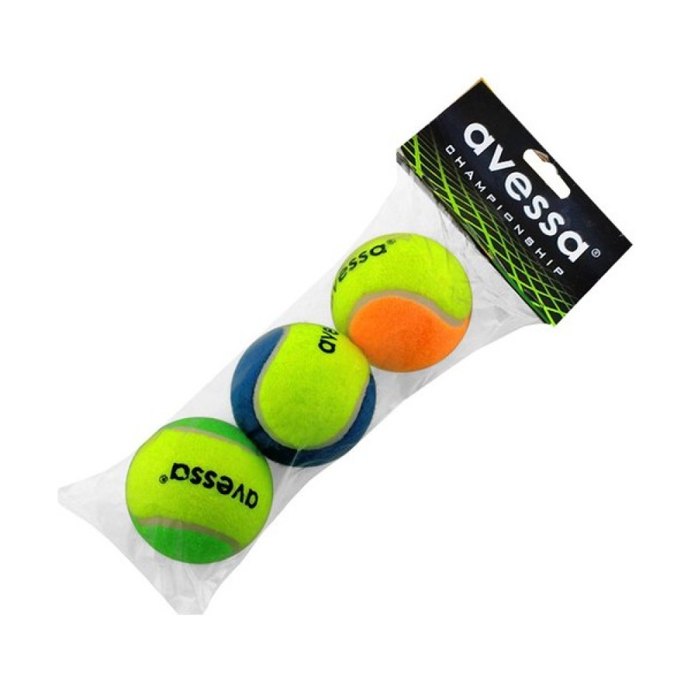 Avessa TT-200 Tenis Topu Renkli Poşet Ambalaj 3'lü Toplar Fiyatı