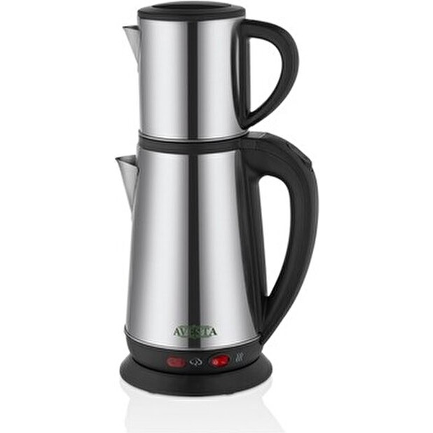 Avesta Gri Çay Makinası 0,8L Metal Demlik ve 2,2L Çelik Su Isıtıcı Kapasitesi ile Diğer Fiyatı