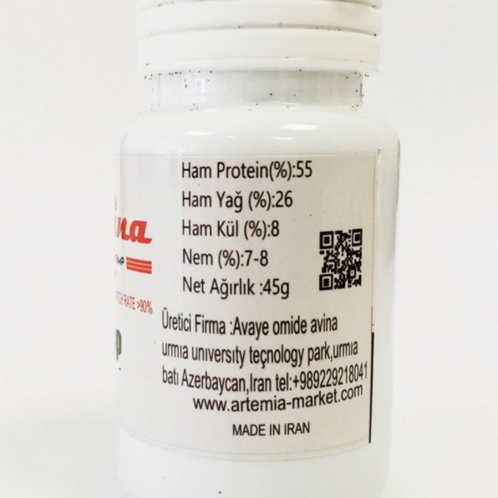 Avina Brine Shrimp Artemia Yumurtası 45 gr Evcil Hayvan Ürünleri Fiyatı