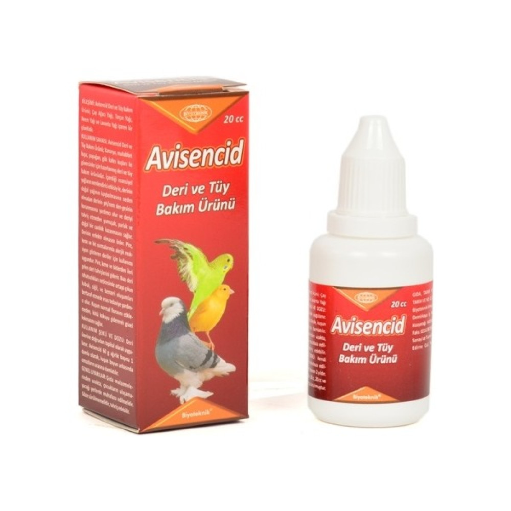 Avisol Biyoteknik Avisencid 20 cc Tüm Kuşlar Için Bit Pire Evcil Hayvan Ürünleri Fiyatı