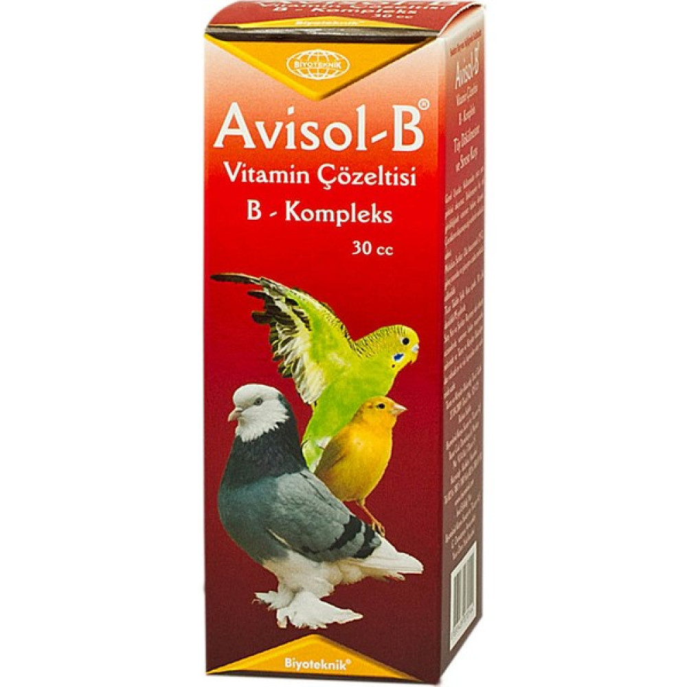 Avisol Kuşlar Için Tüy Dökülmesine Karşı B Vitamini - Avisol-B Evcil Hayvan Ürünleri Fiyatı