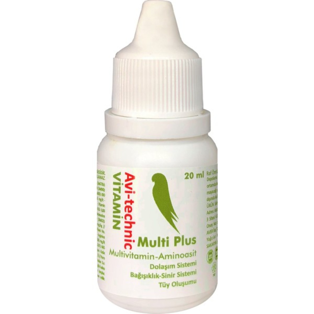 Avitechnic Multi Plus / Kafes Kuşları Için Multivitamin Evcil Hayvan Ürünleri Fiyatı