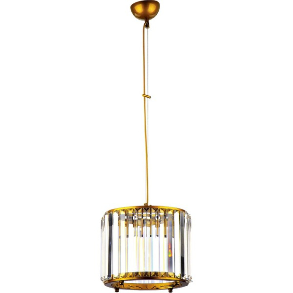 Avize Çarşısı Luce Eskitme Renkli, Taşlı, Tekli Sarkıt Avize, BS.7428-52-25 - 1'li Avize Fiyatı
