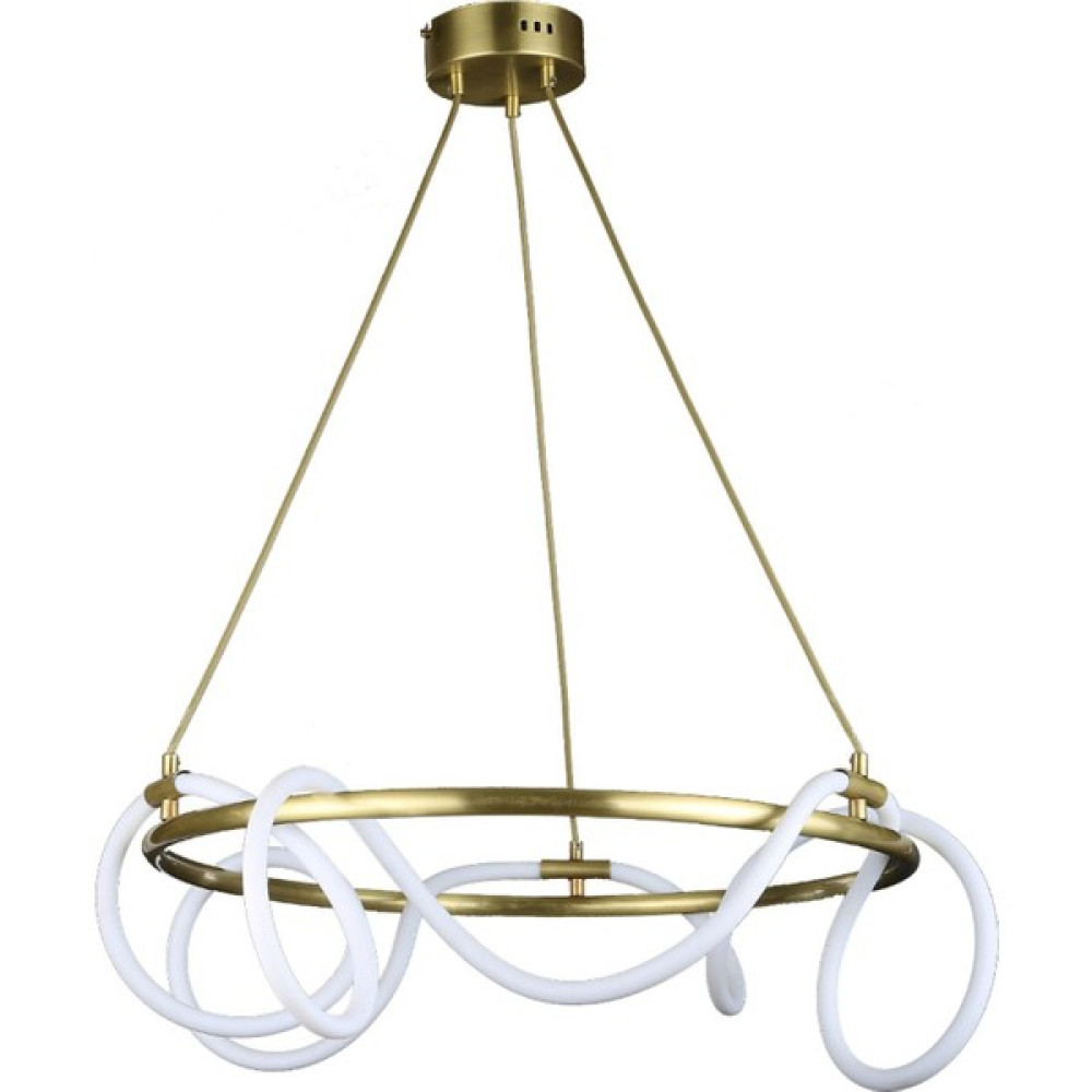 Avize Çarşısı Signature Eskitme Renkli, Ledli, Yuvarlak Avize, BS.4236-52-60 Avize Fiyatı
