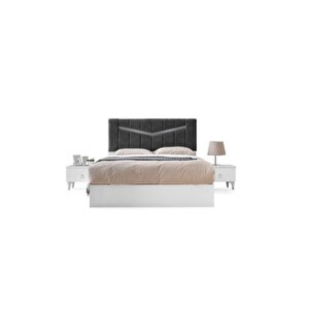 Avm 24 Barselona Yatak Başlık - 165x120cm - Antrasit Yatak Başlığı Fiyatı