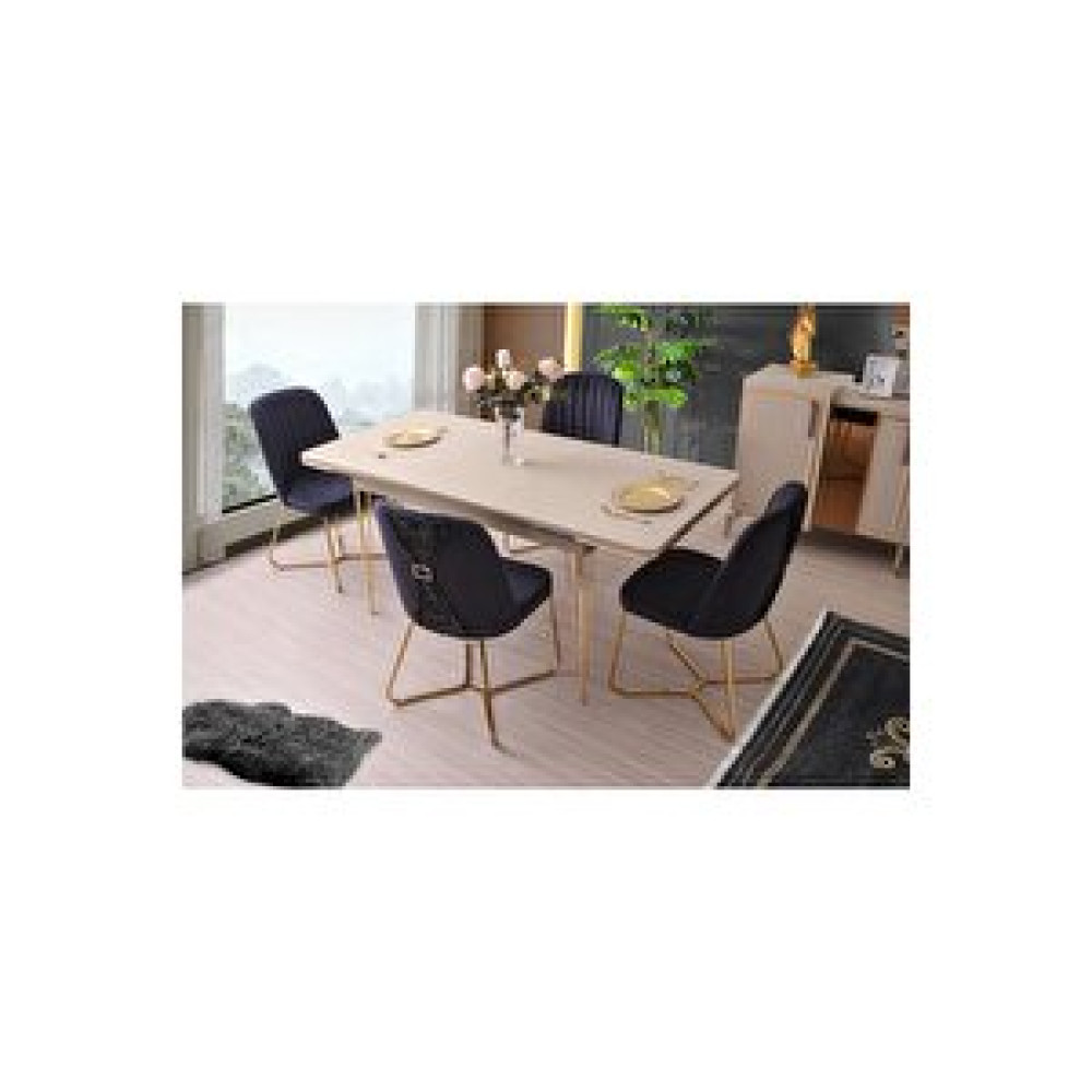 Avm 24 Lidya Sandalye Gold Metal Ayak - Antrasit Standart Sandalye Fiyatı