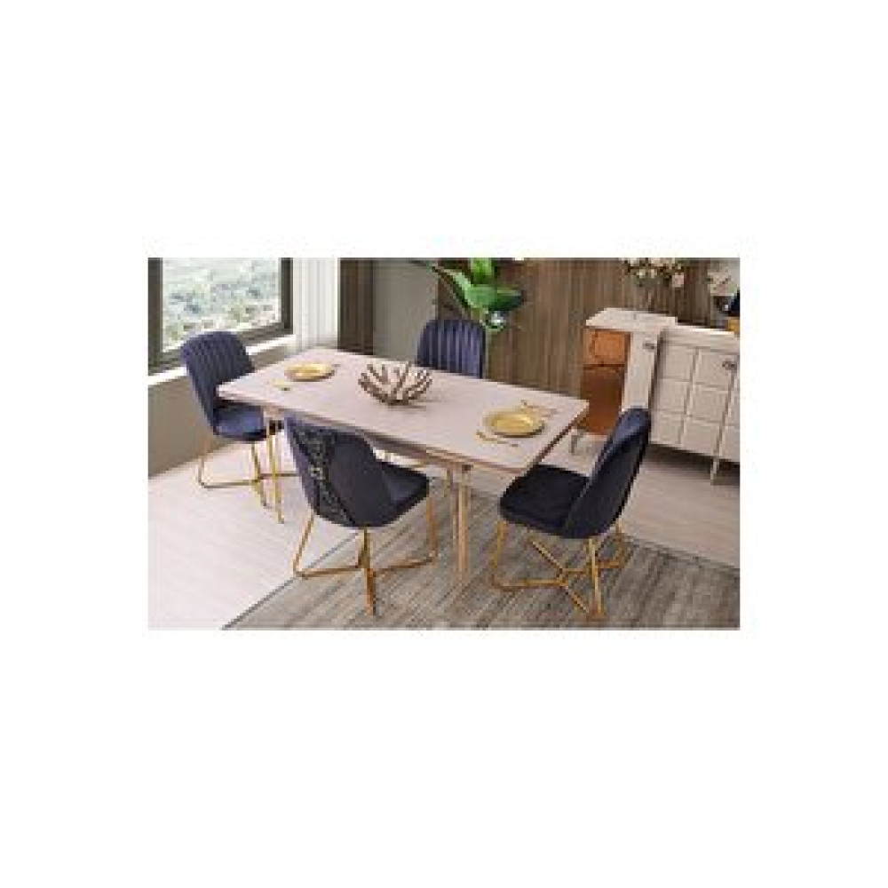 Avm 24 Mısır Sandalye Gold Metal Ayak - Antrasit Standart Sandalye Fiyatı