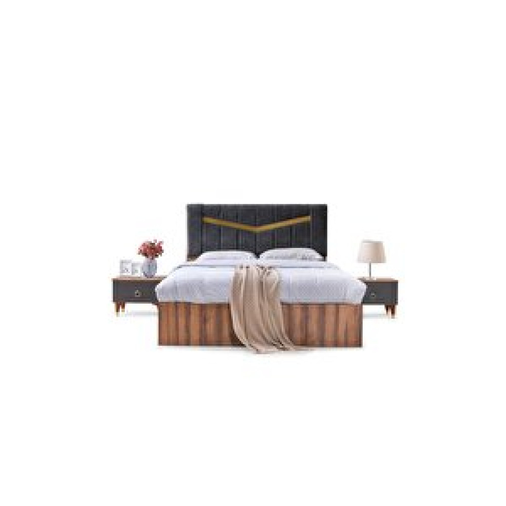Avm 24 Münih Yatak Başlık - 165x120cm - Antrasit Yatak Başlığı Fiyatı