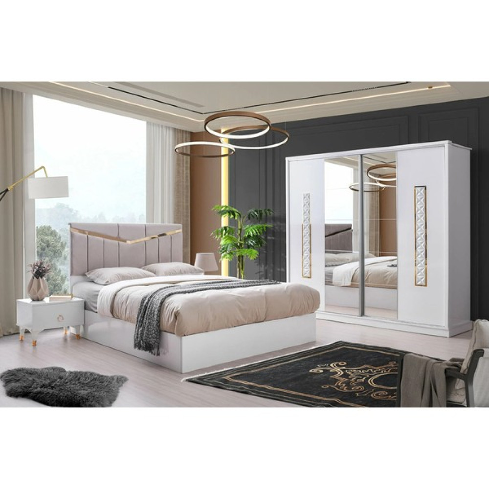 Avm 24 Palermo Yatak Odası Takımı / Ücretsiz Montaj Yatak Odası Takımı / Seti Fiyatı