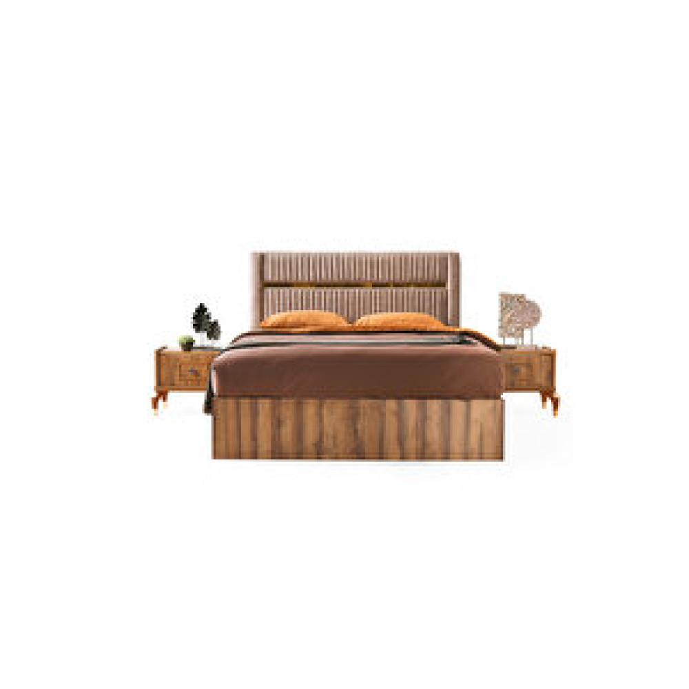 Avm 24 Parma Yatak Başlık(165x120cm) Travers(160x200cm) - Krem Yatak Başlığı Fiyatı