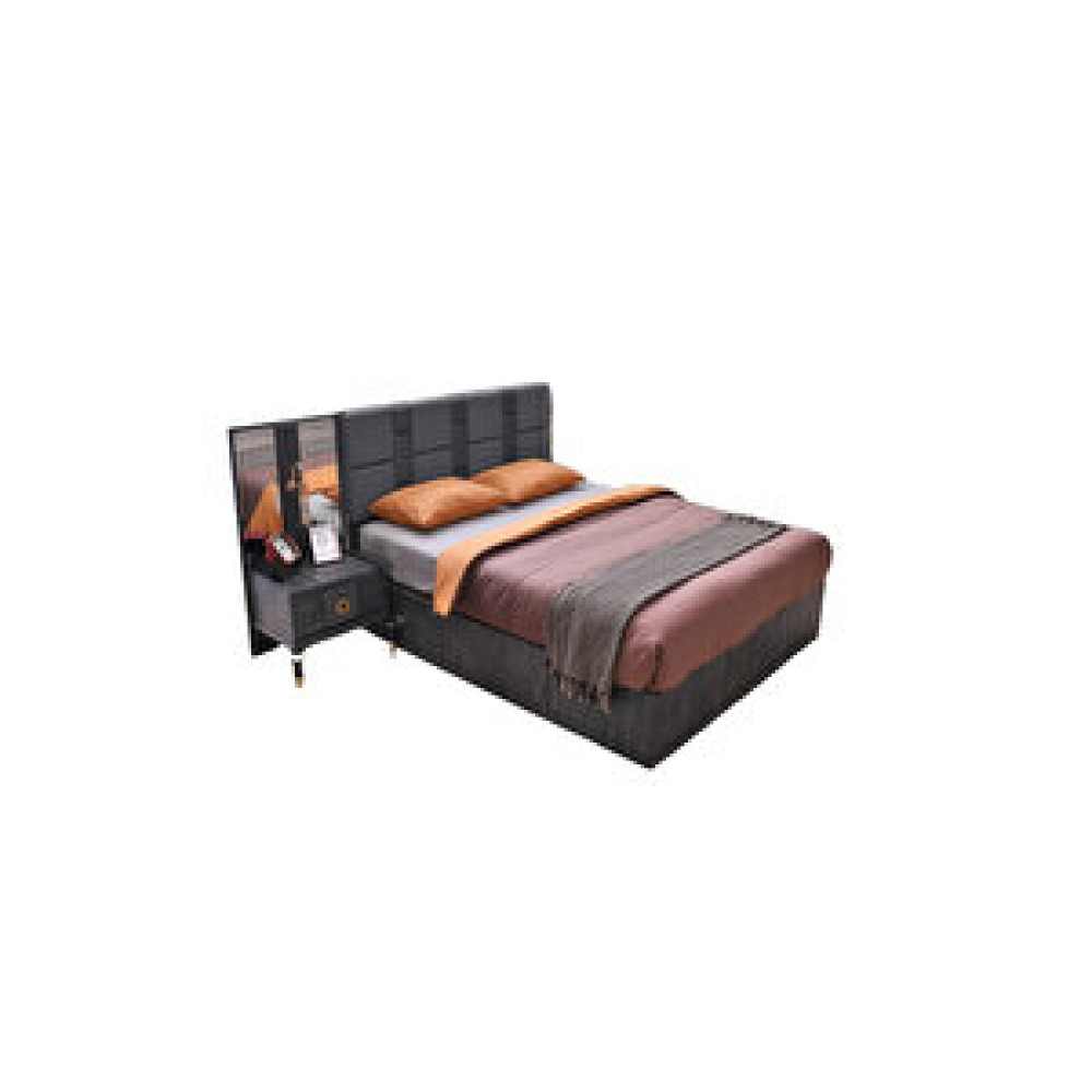 Avm 24 Sevilla Yatak Başlık - 165x120cm - Antrasit Yatak Başlığı Fiyatı