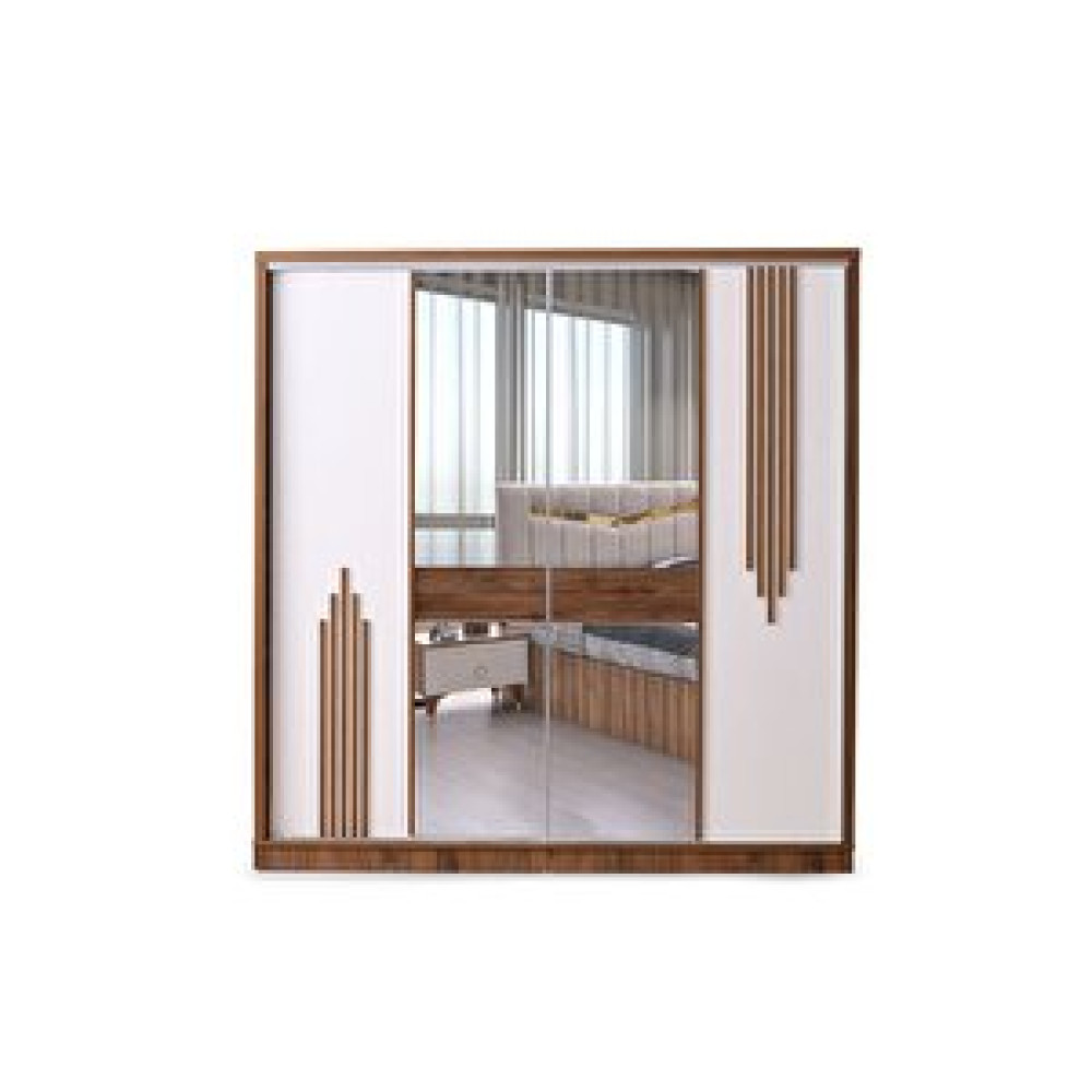 Avm 24 Venedi̇k Gardirop-cevi̇z/aytaşi-207x60x215cm-sürgülü Aynali Kapak-ücretsi̇z Nakli̇ye Ve Montaj Gardrop & Dolap Fiyatı