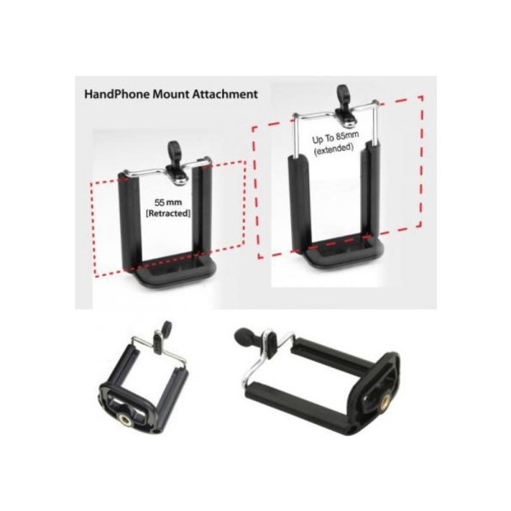 Avm Trendi Telefon Tutucu Aparat Tripod Bağlantısı - Siyah Cep Telefonu Tutucu Fiyatı