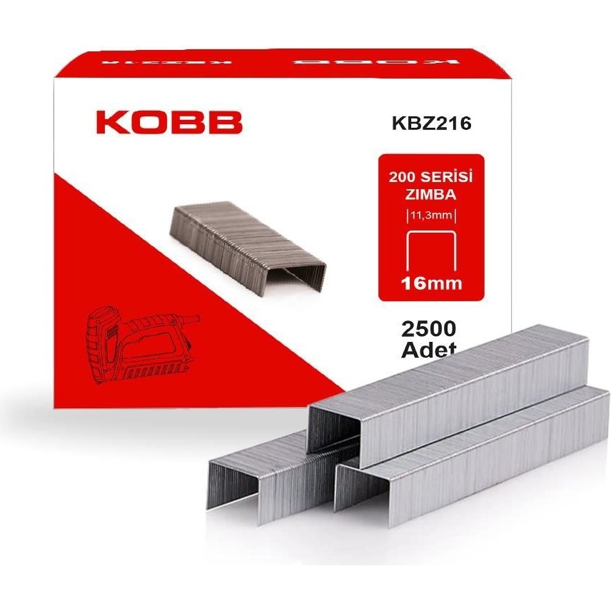 Avmdepo Kobb KBZ216 16 mm 2500 Adet Zımba Teli SSD / Solid State Drive Fiyatı