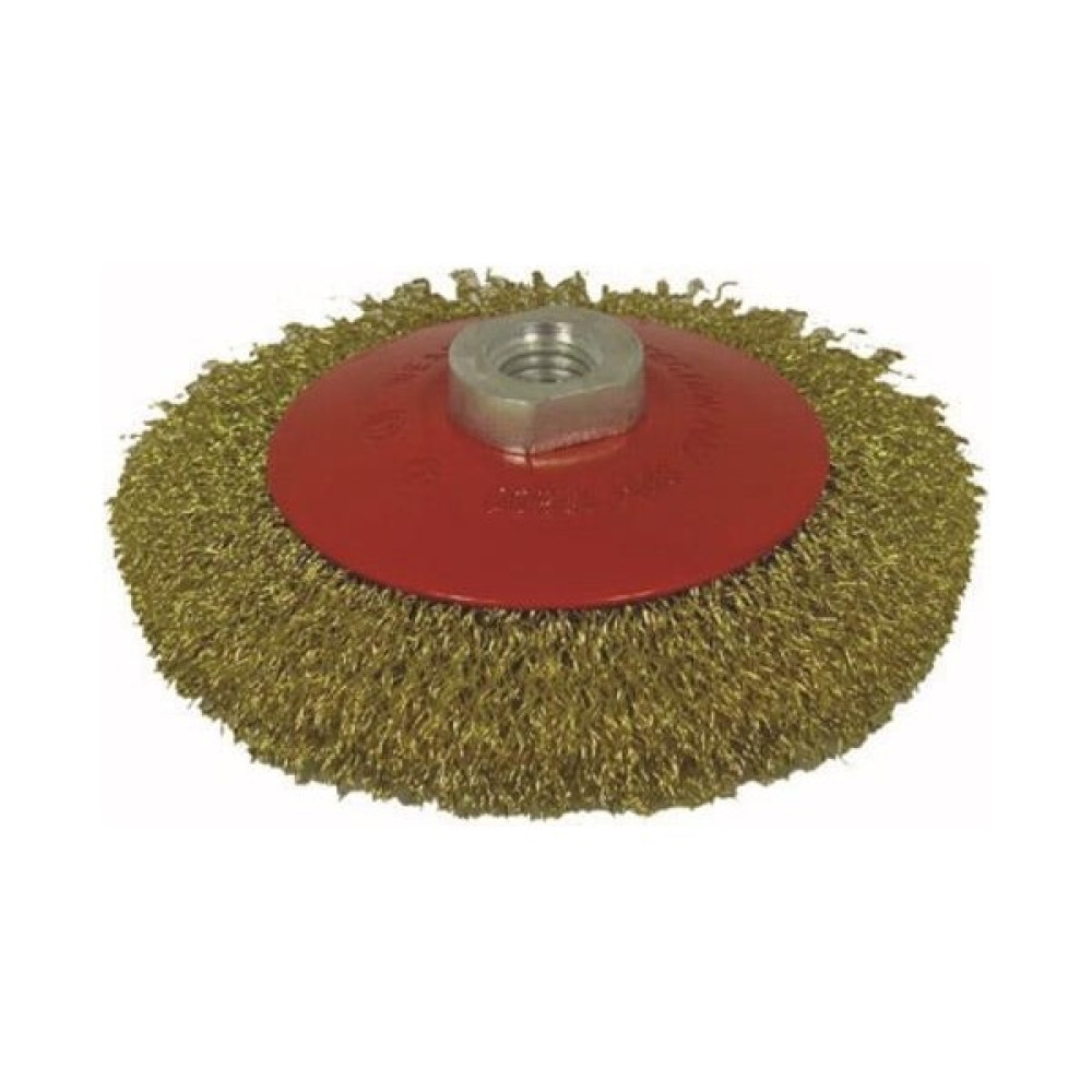 Avmdepo Partner 03032 M14 Vidalı Sarı Telli Fırça 115 mm Boya Malzemeleri Fiyatı
