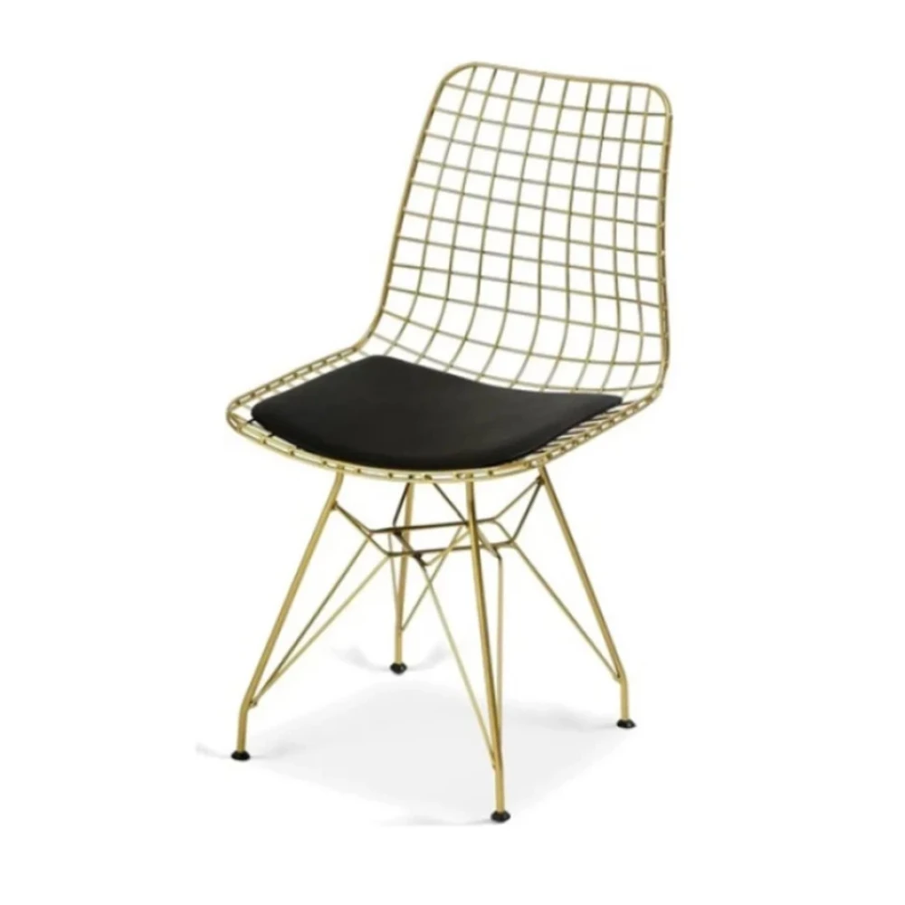 Avmpark 1. Kalite Tel Sandalye Gold Yemek Odası Takımı / Seti Fiyatı