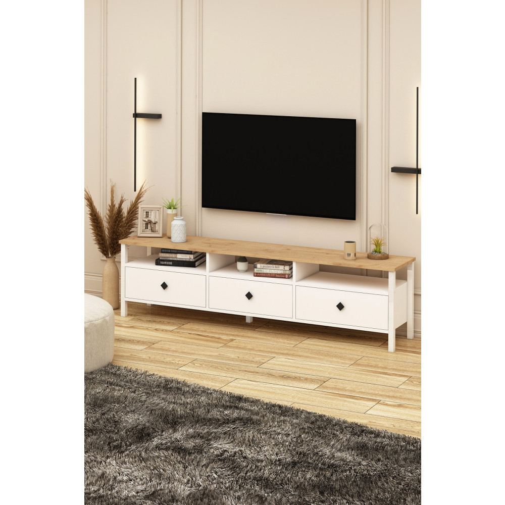 Avmpark Remy Tv Ünitesi 180 Sepet-beyaz Alt Modül Tv Ünitesi / Sehpası Fiyatı