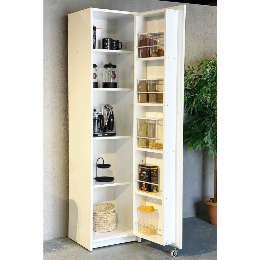 Avmpark Tek Kapaklı Erzak Dolabı 180 Cm Beyaz Mutfak Dolabı / Mobilyası Fiyatı
