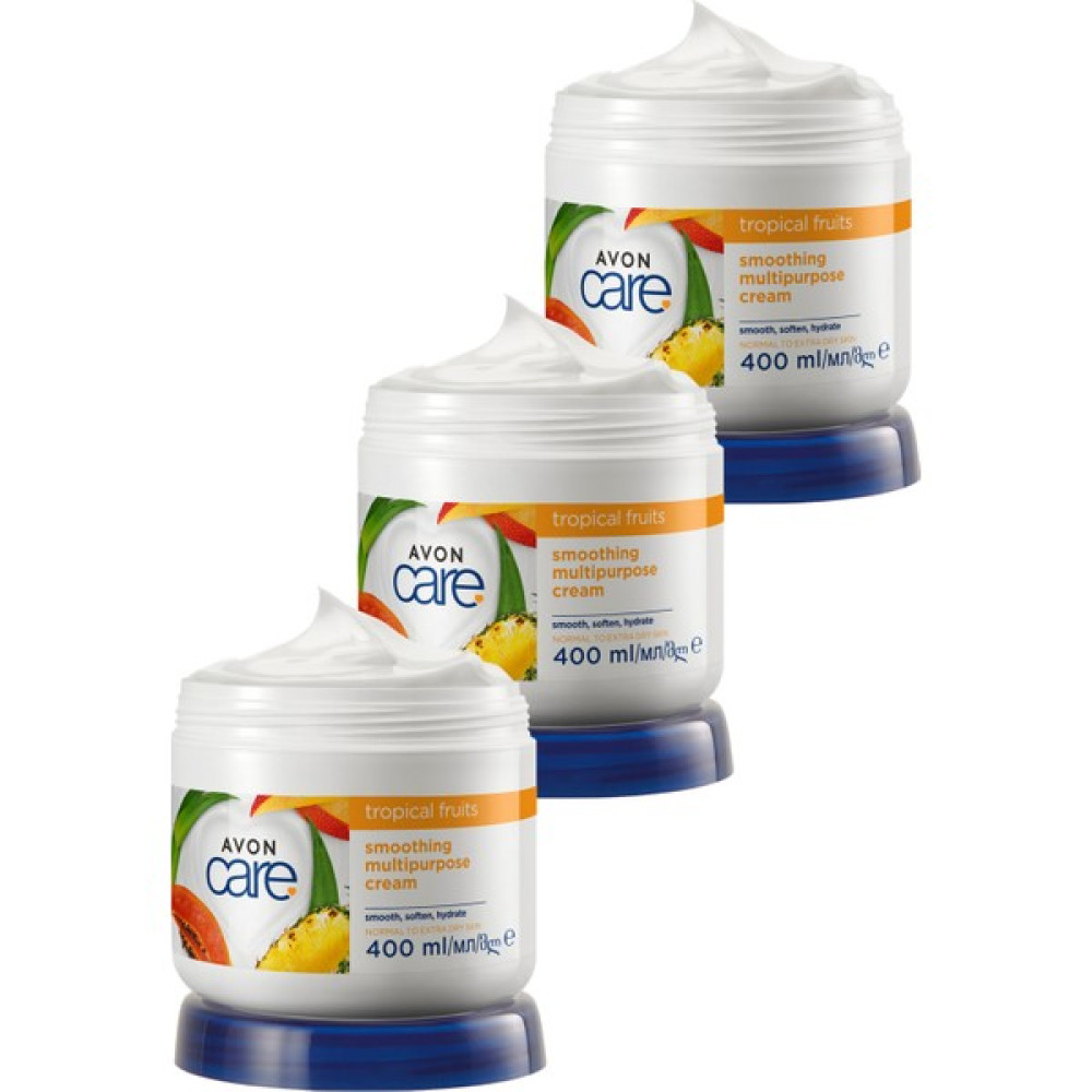 Avon Care Tropical Fruits Ananas, Mango ve Papaya Özlü El ve Vücut Kremi 400 Ml. Üçlü Set Oto Boyaları Fiyatı