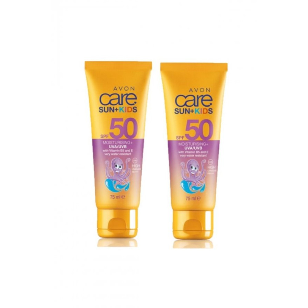 Avon Cocuklar Icin Gunes Kremi Spf 50 2 Adet 75 Ml Güneş Kremleri ve Losyonları Fiyatı
