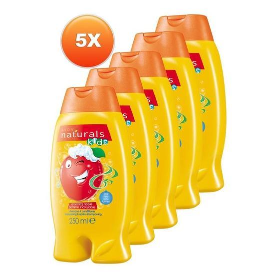 Avon Elma Kokulu 250 ml Şampuan ve Saç Kremi