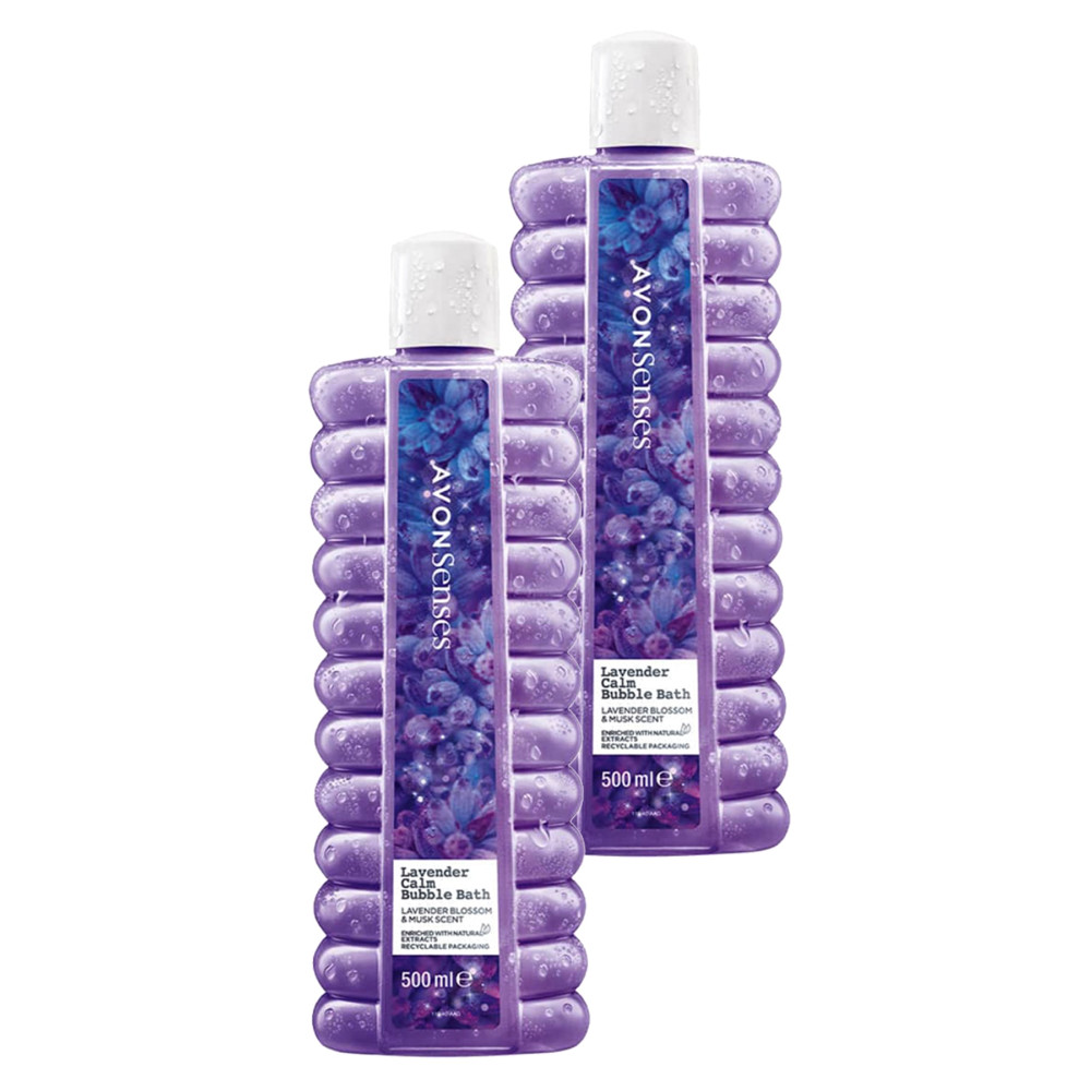 AVON Senses Lavender Calm Lavanta Kokulu Banyo Köpüğü 500 Ml. Ikili Set Duş Jelleri ve Banyo Köpükleri Fiyatı