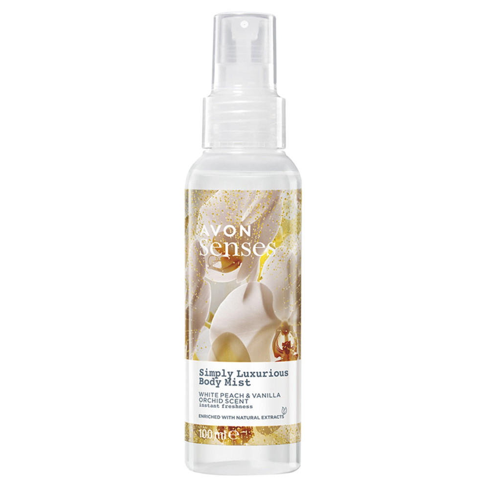 AVON Simply Luxurious Beyaz Şeftali Ve Vanilya Orkide Kokulu Vücut Spreyi 100 ml Deodorantlar Fiyatı
