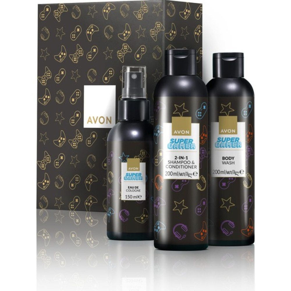 Avon Super Gamer Erkek Çocuklar Için Parfüm Şampuan Saç Kremi ve Duş Jeli Hediye Seti Bebek Şampuanı Fiyatı
