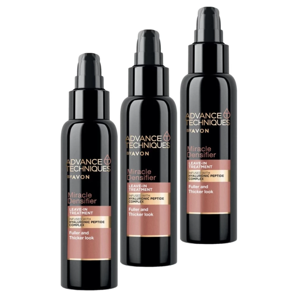 Avon,Advance Techniques Dolgunlaştırıcı Durulanmayan Bakım Saç Kremi 100 Ml. Üçlü Set Saç Şekillendirici Sprey Fiyatı