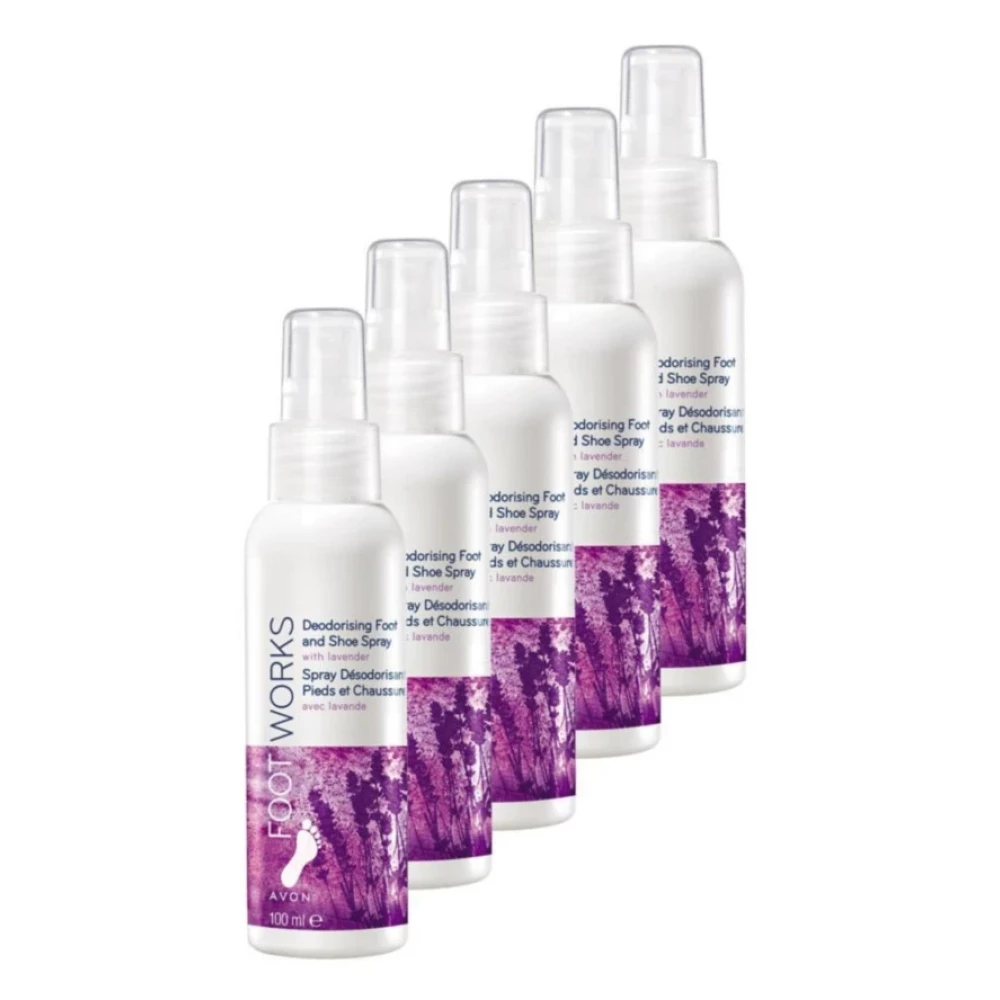 Avon,Lavantalı Koku Önleyici Ayak Spreyi 100 Ml. Beşli Set Ayak Bakımı Fiyatı