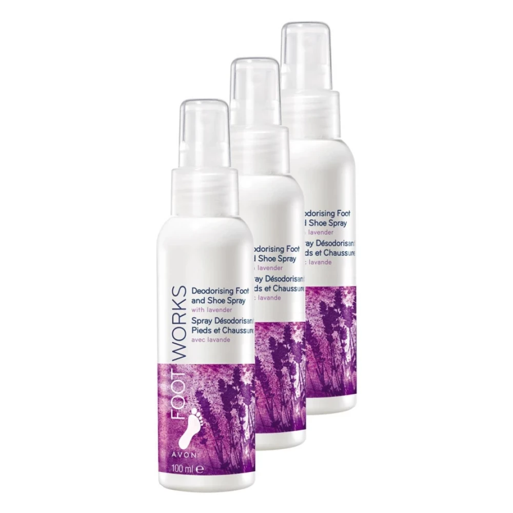 Avon,Lavantalı Koku Önleyici Ayak Spreyi 100 Ml. Üçlü Set Ayak Bakımı Fiyatı