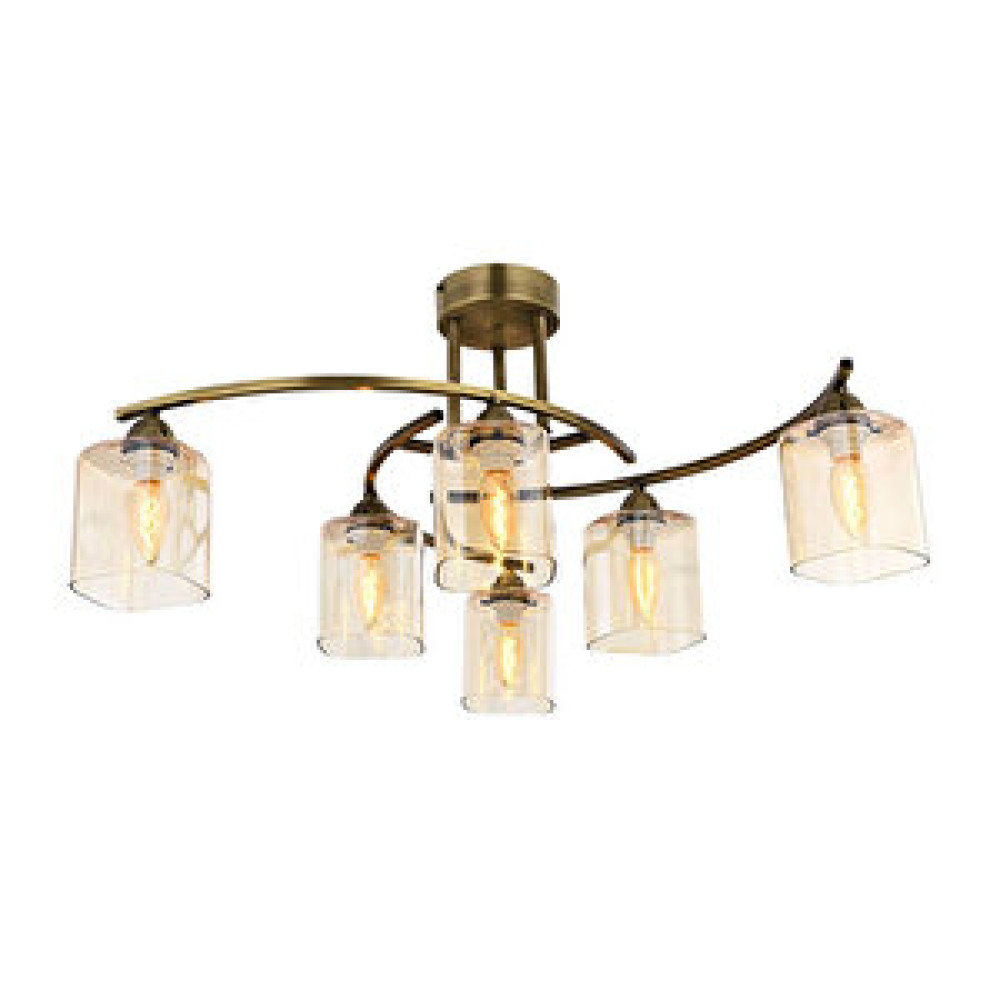 Avonni Av-1373-6e Eskitme Kaplama Modern Avize Avize Fiyatı