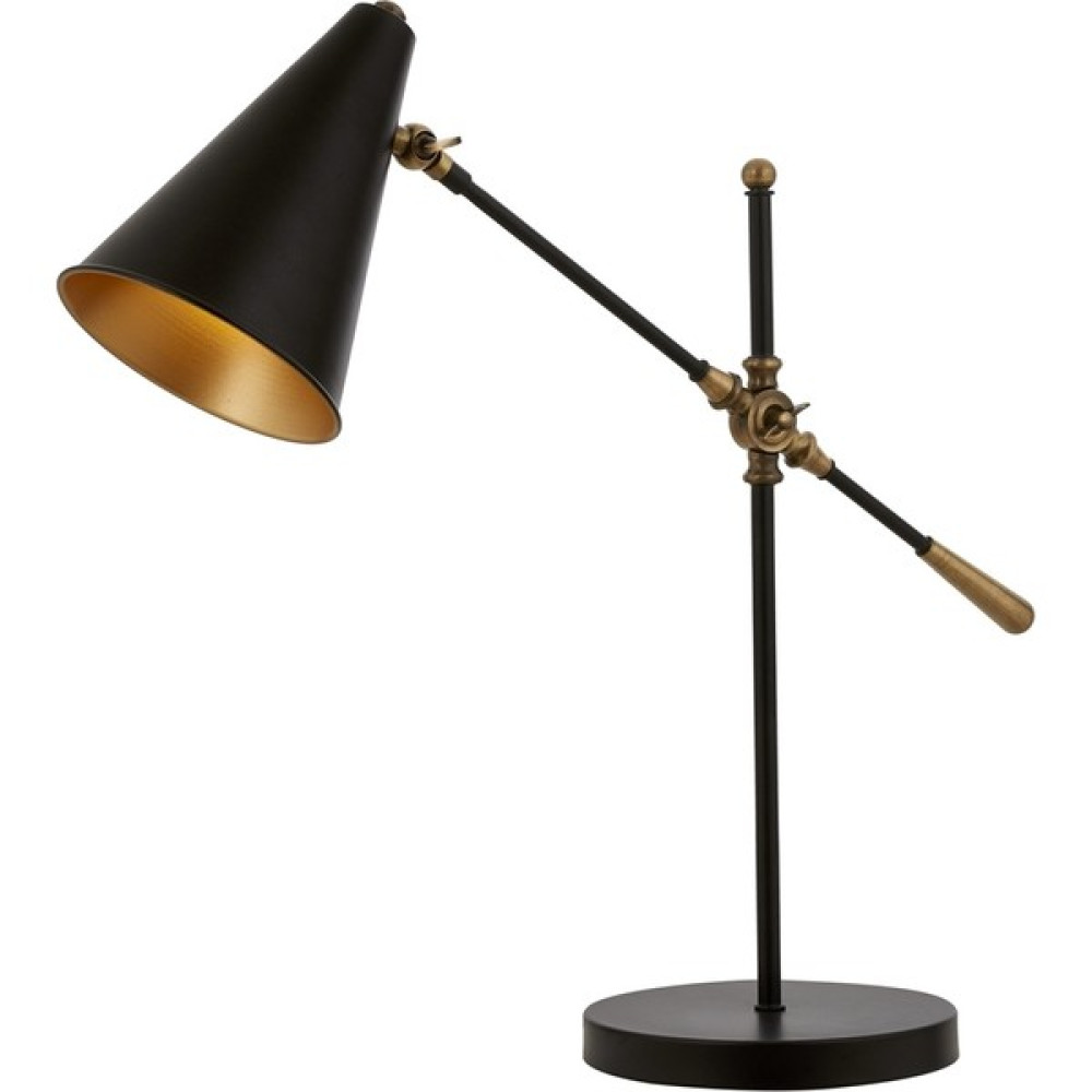 Avonnı ML-9114-1BSY Siyah Boyalı Masa Lambası E14 Metal 64X20CM Masa Lambası Fiyatı