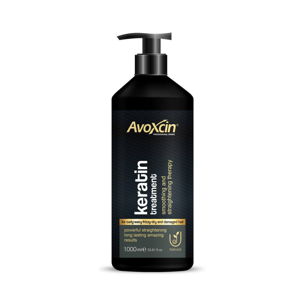 AVOXCIN Brezilya Fönü Keratini 1000ml Kalıcı Özel Formül Saç Düzleştirici Keratin Bakım Şampuan ve Saç Kremi Fiyatı