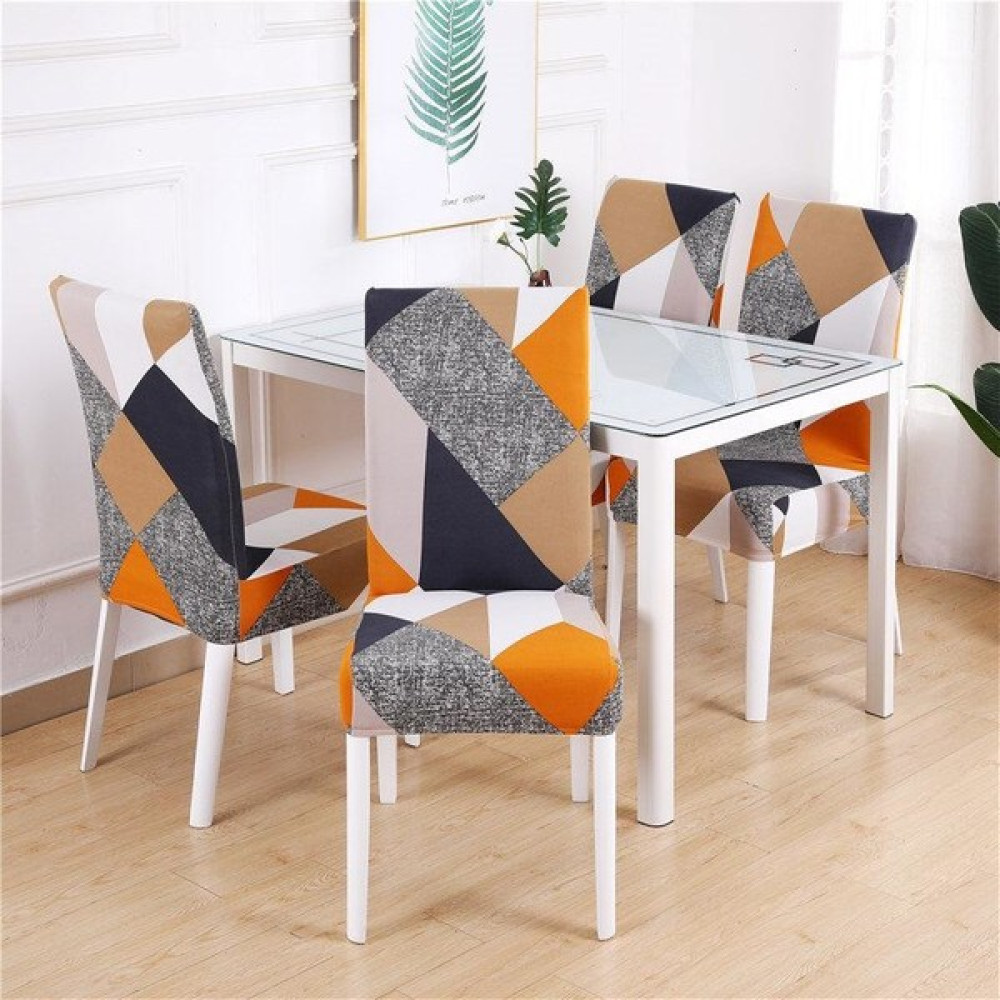Avral Home Desenli Sandalye Kılıfı 6'lı Dijital Desen - Renkli Koltuk & Kanepe Örtüsü Fiyatı