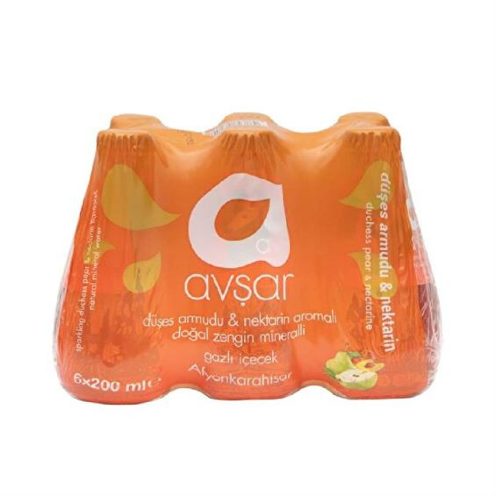 Avşar C Plus Düşeş Armudu ve Nektarin 6x200 ml Maden Suyu ve Soda Fiyatı
