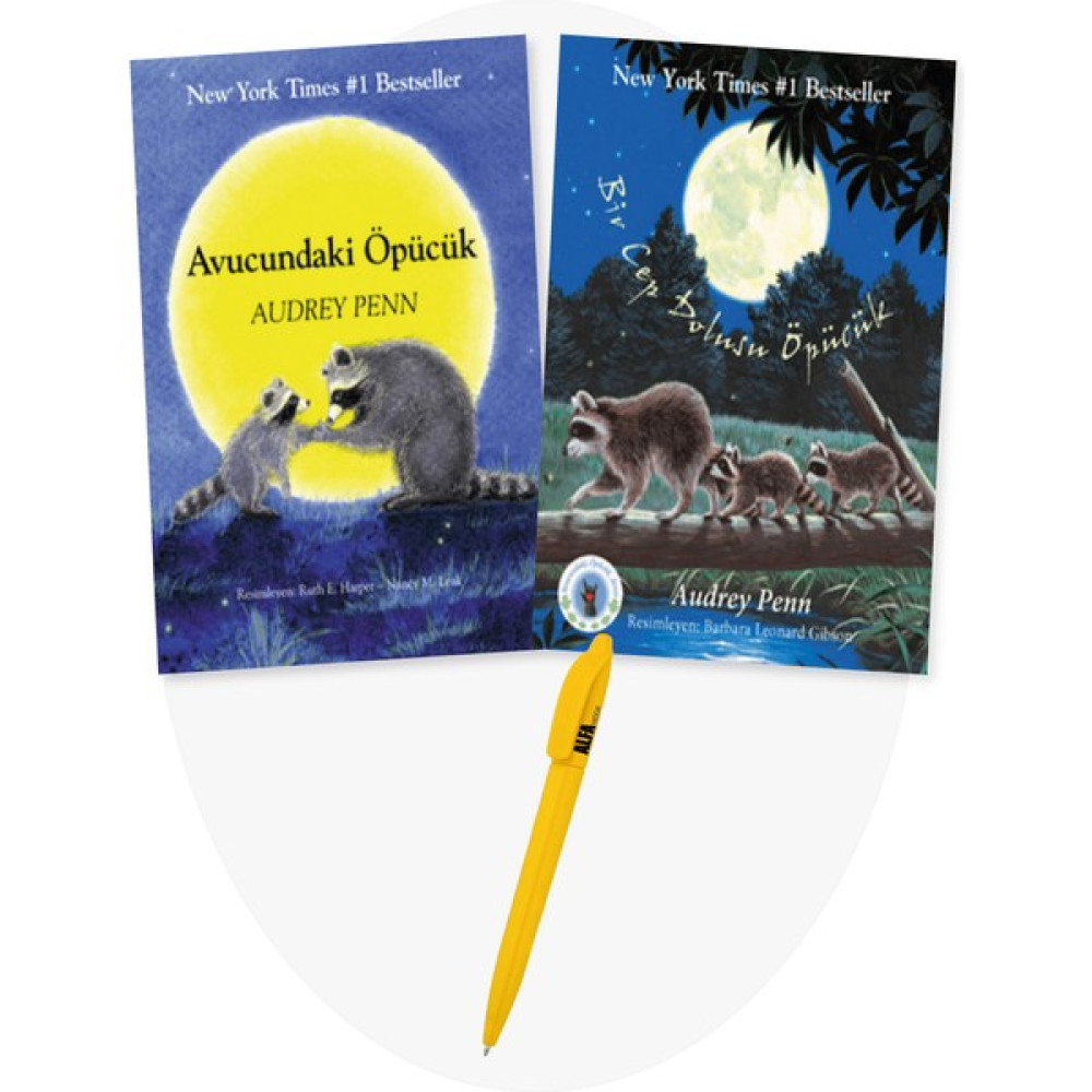 Avucundaki Öpücük - Bir Cep Dolusu Öpücük 2 Kitap - Audrey Penn – Alfa Kalem Çocuk Masal Fiyatı