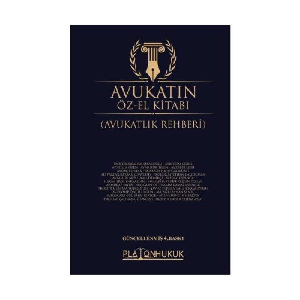 Avukatın Öz‐el Kitabı (Avukatlık Rehberi) 4.baskı Genel Hukuk Fiyatı