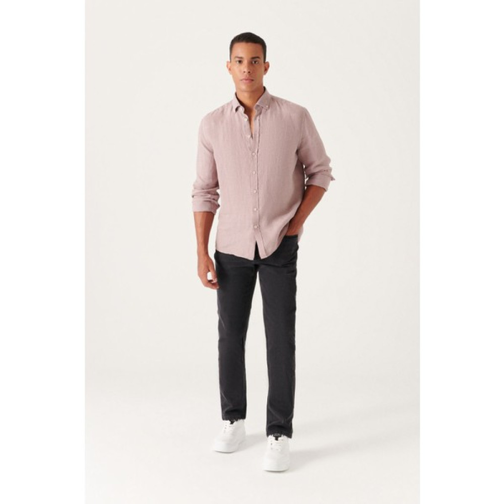 Avva Erkek Antrasit Eskitme Yıkamalı Likralı Slim Fit Dar Kesim Jean Pantolon E003524 Erkek Jeans / Kot Pantolon Fiyatı