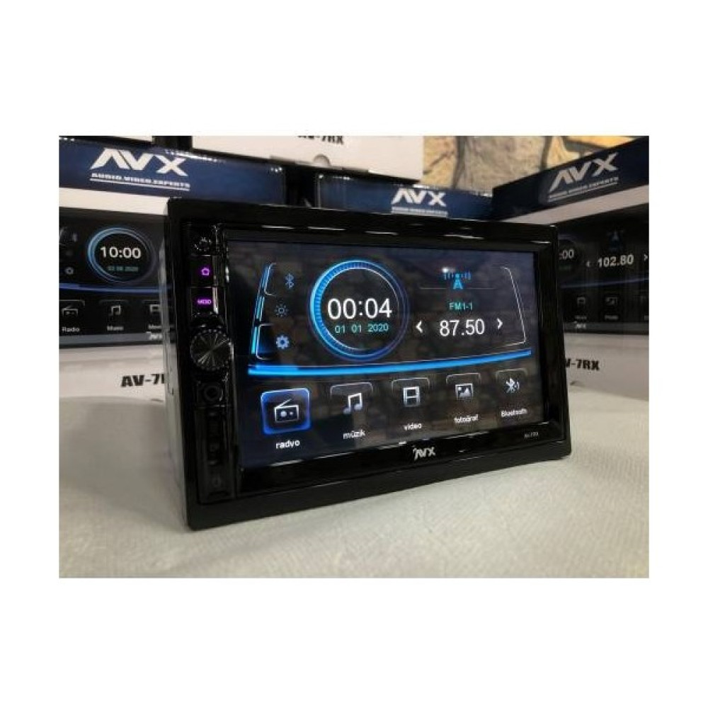 Avx AV7cx Efsane Seri USB Bluetooth/usb/aux/sd/mirrorlink Özellikli Oto Double Din Teyp Oto Teypleri Fiyatı