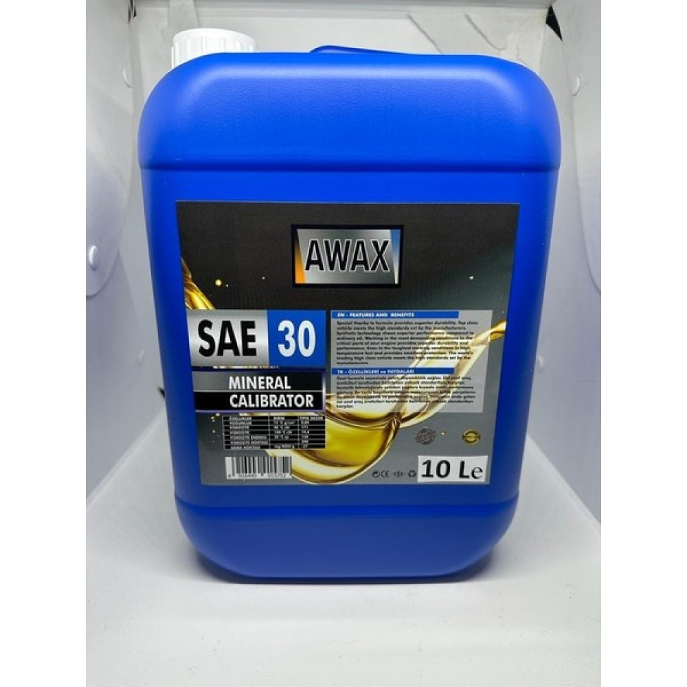 Awax 30 Numara 10 Lt Motorlu Testere ve Zincir Yağı Motor Yağı Fiyatı