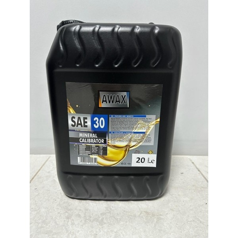 Awax Sae/30 20 Litre Motor Yağı ( Üretim Yılı: 2023 ) Motor Yağı Fiyatı