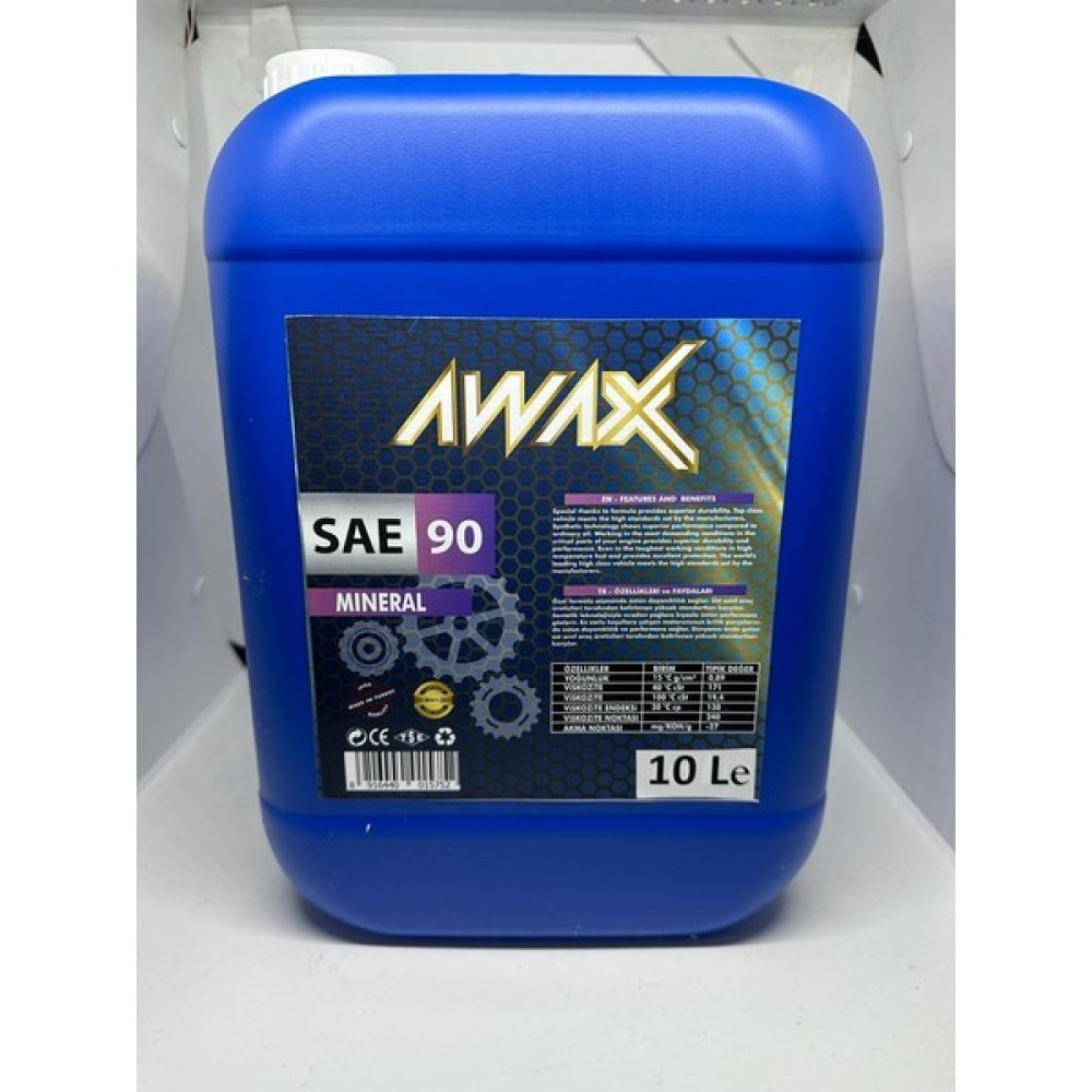 Awax Sae/90 - 10 Litre (Üretim Yılı 2023) Motor Yağı Fiyatı