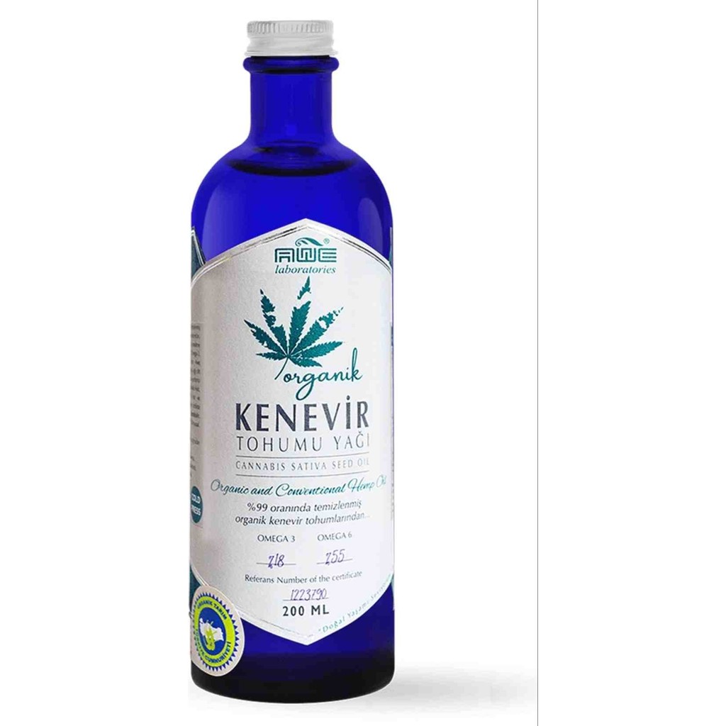 Awe Laboratories Organik Kenevir Tohumu Yağı 200 ml Diğer Fiyatı
